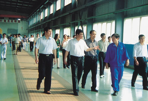 武漢市委常委、副市長岳勇到公司調研